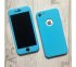 360° kryt silikónový iPhone 7/8 - modrý (Sky blue)